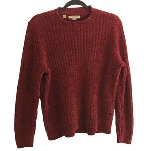 JACH’S Girlfriend Soft Fleece Ribbed Sweater Christmas Holiday Sweater